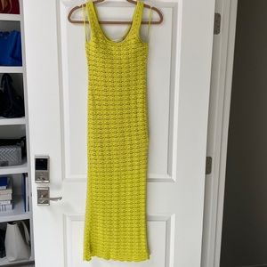 Alice & Olivia dress. Size Small. Bright yellow
